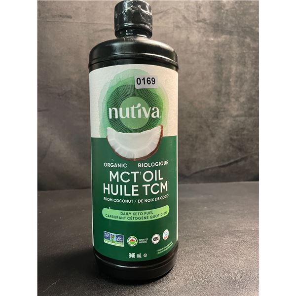 Nutiva Organic MCT Oil from Coconut - Daily Keto Fuel (946ml) - New