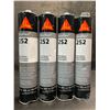 Image 1 : Lot of 4 Sikaflex 252 Elastic Bonding Adhesive (300ml) - New (Exp: 08/JAN/2026)