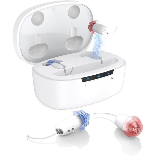 Ceretone Core One Hearing Aids/Hearing Amplifiers (Model: CE-A80B) Rechargeable Design - Brand New!