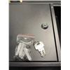 Image 5 : 1 Metal Letterbox/Mail Letter Box with Keys - For Home/Office (Black) - Brand New