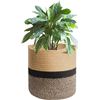 Image 1 : 1 Woven Indoor Plant Basket/Cotton Rope Flower Pot - 12inch Height - New