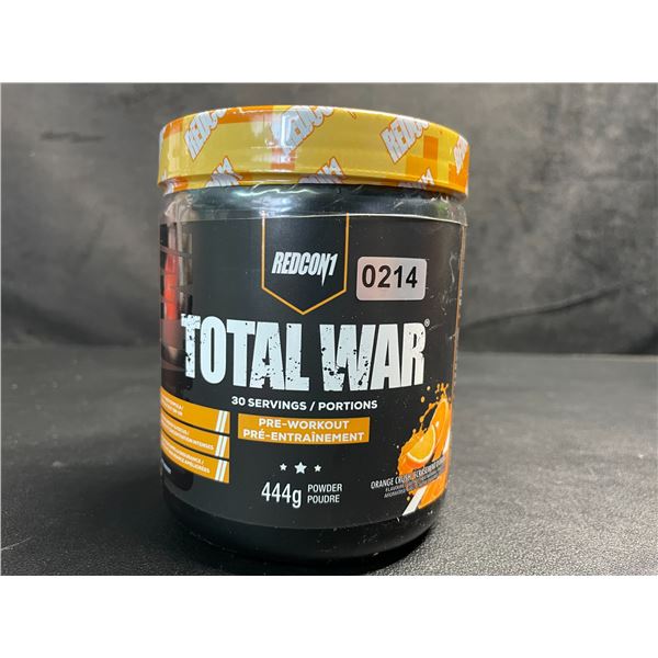 RedCon1 Total Ware Pre-Workout Powder (444g) Orange Crush - New (Exp: 12/2027)