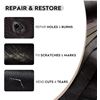 Image 4 : 1 DIY Leather & Vinyl Repair Kit (Black) For Furniture, Car Seats, Jackets, Purses, etc. - Brand New