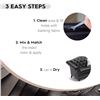 Image 6 : 1 DIY Leather & Vinyl Repair Kit (Black) For Furniture, Car Seats, Jackets, Purses, etc. - Brand New