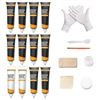Image 1 : 1 DIY Leather & Vinyl Repair Kit (Black) For Furniture, Car Seats, Jackets, Purses, etc. - Brand New