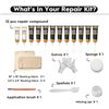 Image 5 : 1 DIY Leather & Vinyl Repair Kit (Black) For Furniture, Car Seats, Jackets, Purses, etc. - Brand New