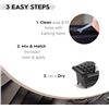Image 6 : 1 DIY Leather & Vinyl Repair Kit (Black) For Furniture, Car Seats, Jackets, Purses, etc. - Brand New