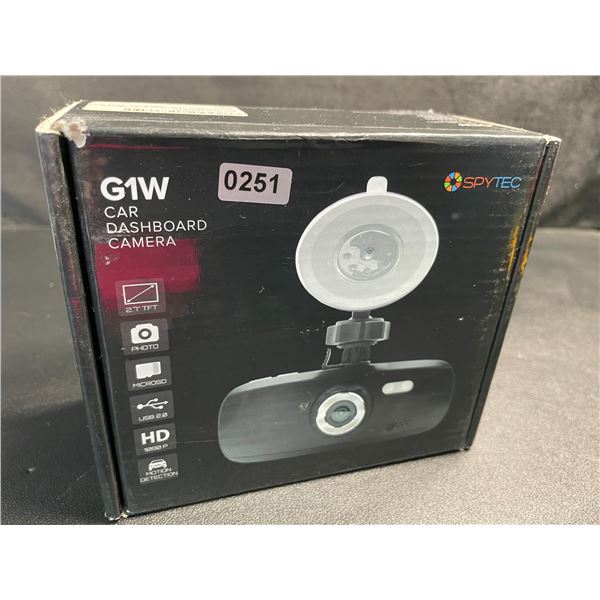 SpyTec G1W Full HD 1080P Car Dash Camera - Loop Recording, 2.7" LCD Screen - Brand New!