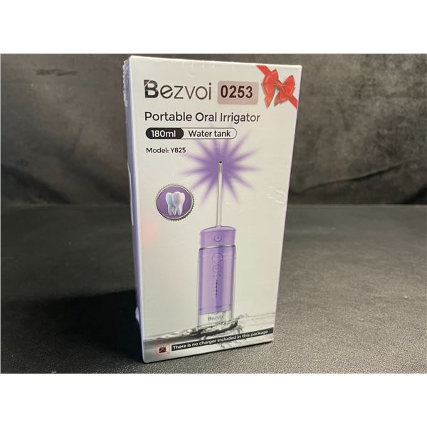 Bezvoi Portable Oral Irrigator/Cordless Water Flosser Teeth Cleaner Device (180ml Tank) - New Sealed