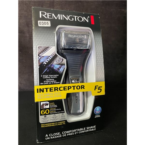 1 Remington Interceptor F5 Power Series Shaver with Intercept Shaving Technology - New Sealed