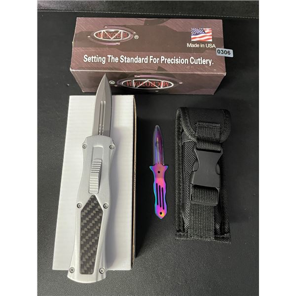 1 Microtech Scarab Tactical OTF/Automatic Pop-Out Hunting Knife - BRAND NEW!