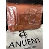 Image 2 : Anuent Roll-Top Leather Backpack/Vintage Brown Large Travel Business Bag - Brand New