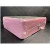 Image 4 : 1 Metal Cash Box/Money Lock Box with Key - Pink - Portable Money Box - New Sealed