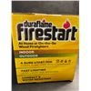Image 3 : 24-Pack Box of Duraflame Firestart; Indoor & Outdoor Use - Quick Ignition Fire Logs - New Sealed