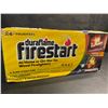 Image 2 : 24-Pack Box of Duraflame Firestart; Indoor & Outdoor Use - Quick Ignition Fire Logs - New Sealed