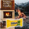 Image 4 : 24-Pack Box of Duraflame Firestart; Indoor & Outdoor Use - Quick Ignition Fire Logs - New Sealed