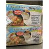 Image 3 : Lot of 2 Wraptastic Easy-To-Use Food Wrap Dispensers - Just Pull, Press, Cut & Wrap - New