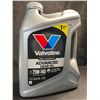 Image 1 : Valvoline 75W-140 Full Synthetic Advanced Gear Oil (3.78L Jug) - New