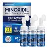 Image 1 : 3-Pack of Figtorus 5% Minoxidil Hair Growth Foam for Men/Women (3 x 60g Bottles) New Sealed