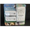 Image 1 : 3PC Pack of USB/AC Wall Outlets with Surge Protection - Brand New!