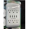 Image 4 : 3PC Pack of USB/AC Wall Outlets with Surge Protection - Brand New!