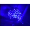 Image 6 : 1 Box of 200 LED Curtain String Lights - USB Powered Fairy String Lights (Blue) 6.5FT - New!