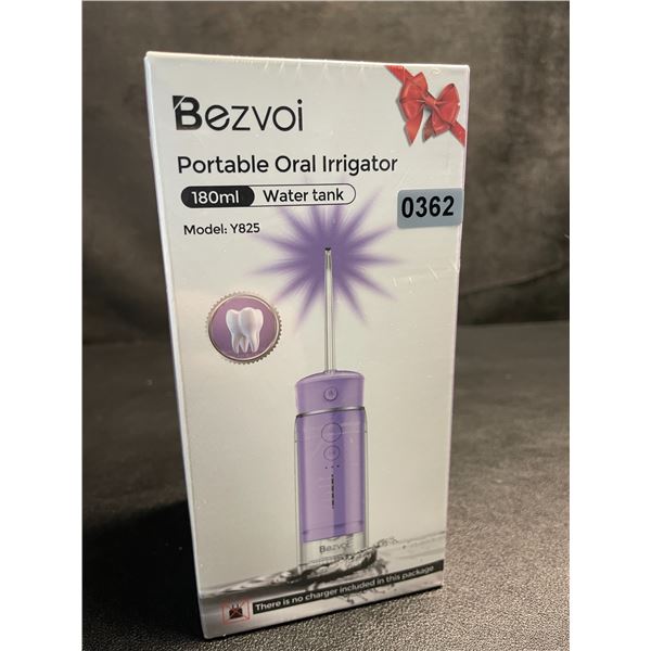 Bezvoi Portable Oral Irrigator/Cordless Water Flosser Teeth Cleaner Device (180ml Tank) - New Sealed