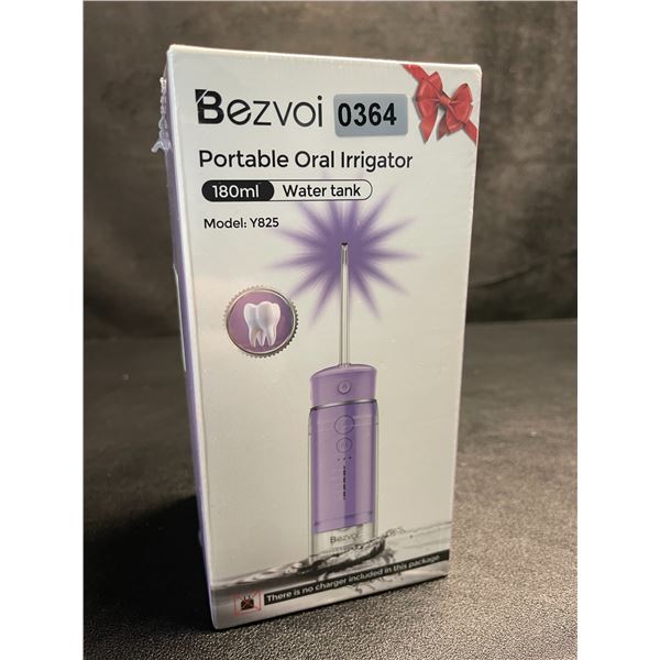 Bezvoi Portable Oral Irrigator/Cordless Water Flosser Teeth Cleaner Device (180ml Tank) - New Sealed