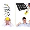 Image 5 : 6PC Damaged Screw Extractor Set - Easily Unscrew Stubborn/Stripped Screws - New