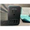 Image 5 : 1 220V to 110V AC Voltage Converter 6-in-1 Travel Adapter Plug w/ USB-C & USB-A Ports - Brand New!
