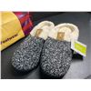 Image 4 : 1 Pair of Ultraideas Women's Cozy Memory Foam Slippers (Fleece-Lined) Rubber Sole - Size XL - New
