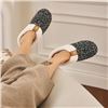 Image 7 : 1 Pair of Ultraideas Women's Cozy Memory Foam Slippers (Fleece-Lined) Rubber Sole - Size XL - New