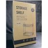 Image 1 : 1 Storage Shelf; 2-Tier Countertop Cosmetic Organizer Shelf - Brand New