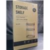 Image 1 : 1 Storage Shelf; 3-Tier Countertop Cosmetic Organizer Shelf - Brand New
