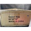 Image 9 : 1 Queen-Size Mattress Topper (60x80") Extra-Thick Mattress Pad/Pillow Topper 18" Deep Pocket - NEW!