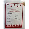 Image 4 : 11PC Premium Santa Costume/Santa Suit (Size Medium) - Brand New!