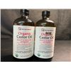 Image 1 : Lot of 2 Bottles of M3 Naturals Organic Castor Oil (500ml) Beauty & Wellness Optimizer - New