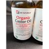 Image 2 : Lot of 2 Bottles of M3 Naturals Organic Castor Oil (500ml) Beauty & Wellness Optimizer - New