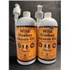 Image 1 : 2 Bottles of Pure Wild Alaskan Salmon Oil by Natural Dog Company (946ml Each) - New