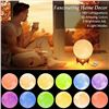 Image 7 : Mydethun 16-Color Moon Lamp (7.1 Inch) Lunar Light with Remote & Touch Control; USB Rechargeable