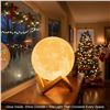 Image 10 : Mydethun 16-Color Moon Lamp (7.1 Inch) Lunar Light with Remote & Touch Control; USB Rechargeable