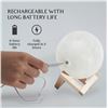 Image 9 : Mydethun 16-Color Moon Lamp (7.1 Inch) Lunar Light with Remote & Touch Control; USB Rechargeable