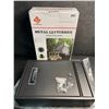 Image 2 : 1 Metal Letterbox/Mail Letter Box with Keys - For Home/Office (Black) - Brand New