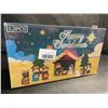 Image 4 : 13PC Nativity Set/Christmas Story Set with LED Light - Tabletop Nativity Figurine Set - New Sealed