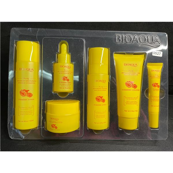 BioAqua 6PC Tumeric Skincare Gift Set - New (No Box)
