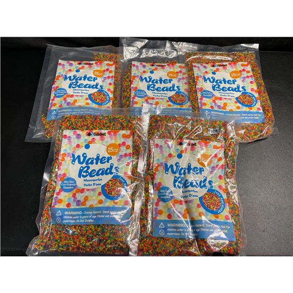 5 Packs of Water Beads (15oz Per Pack) Just Add Water! New Sealed