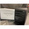 Image 4 : Lot of 2 Universal Travel Adapters (AUS/EU/US/UK Compatible) w/ USB-C & USB-A Ports - New