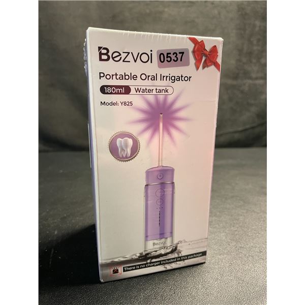 Bezvoi Portable Oral Irrigator/Cordless Water Flosser Teeth Cleaner Device (180ml Tank) - New Sealed