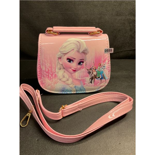 Disney Frozen Girls Crossbody Purse/Bag - Pink - New