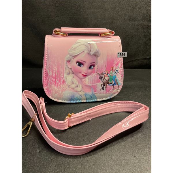 Disney Frozen Girls Crossbody Purse/Bag - Pink - New